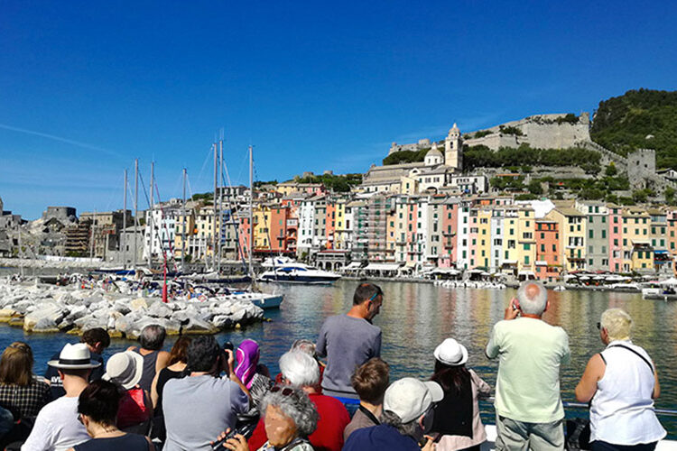 guida turistica portovenere 5 terre dal battello