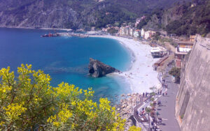 cinque terre from portofino, monterosso 