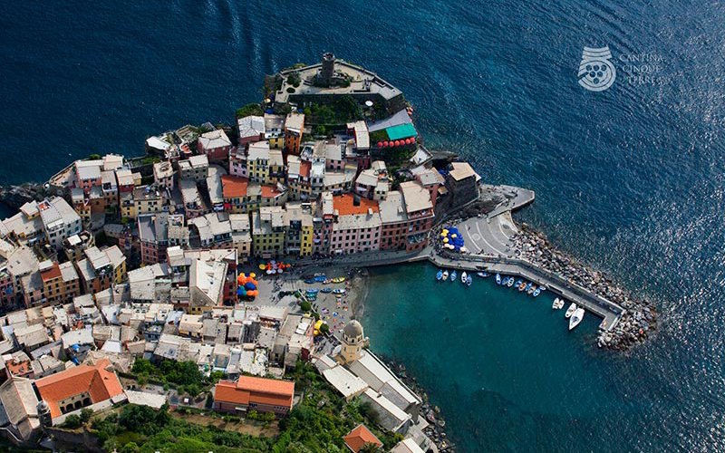 5 terre from florence, vernazza
