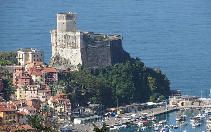 castello doria a lerici itinerario golfo dei poeti